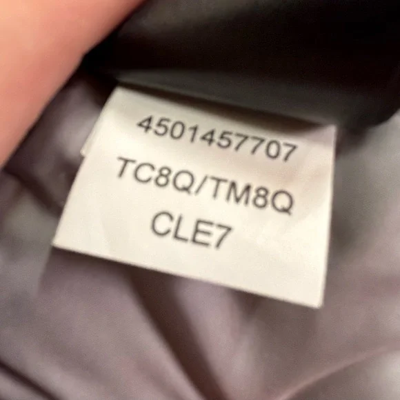 The North Face 550 Fill Down Puffer Vest Women's M Gray Metallic READ - Picture 10 of 14